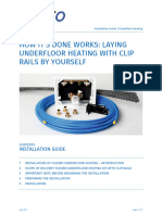 Flexiro Underfloor Heating-Clip Rails-Installation Guide
