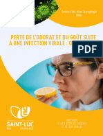 Commu DSQ 451 Perte Odorat Gout