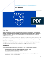 mayoclinic.org-Schizotypal personality disorder