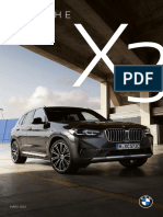 BMW X3 Katalog Preisliste