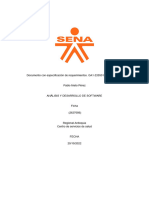Pablo Nieto (2627056) Documento Con Especificación de Requerimientos. GA1-220501092-AA4-EV02