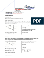 A Level Math Paper 2 Vector Mechanics Relative Velocities