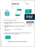 GR 7 MCTT Geometry Test