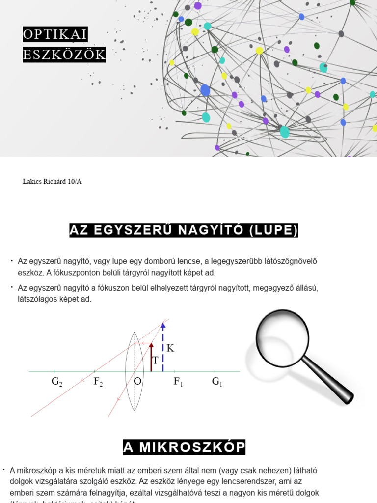 Optikai Eszközök | PDF