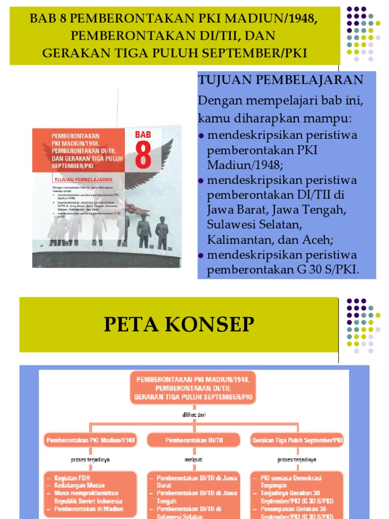 BAB 8 Pemberontakan PKI Madiun 1948, Pemberontakan DI TII 