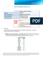 TRABAJO 2 UNIDAD 1 - Porcentajes y Regla de Tres