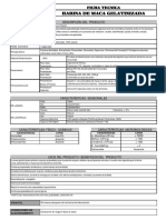 Ficha Técnica - Harina Gelatinizada de Maca - Orgánica - Bio Omegas