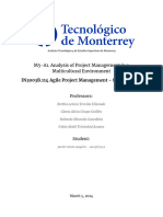 M5-A1. Analysis of Project Management in A Multicultural Environment - A01367523