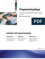 Programming Bugs