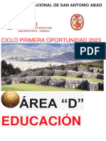 Educación Cívica Area d