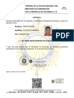 Antecedente Policial