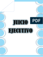 ESQUEMA DEL JUICIO EJECUTIVO COMUN