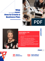 4424 How To Write A Business Plan - Your Roadmap To Success Slidedeck