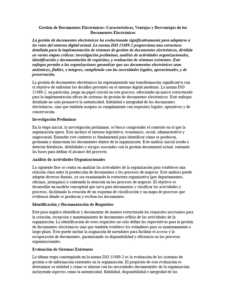 Gestión De Documentos Electrónicos Pdf La Seguridad Informática