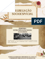 Segregação Socioespacial