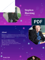 SlideEgg 100660-Stephen Hawking