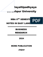 Business Research Methods DDU_