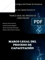Marco Legal Del Proceso de Capacitación