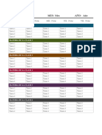 Tareas Semanales