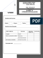 Examen II Trim M-B Primero