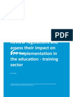 Report On Review Regulations and Assess Their Impact On PPP Implementation in The Education (v3.11) (En)