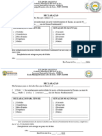 declaração - 2 em 1