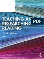 Teaching and Researching Reading (3rd Edition) - William Grabe, Fredericka L. Stoller
