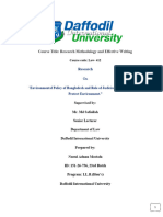 Course Title: Research Methodology and Effective Writing