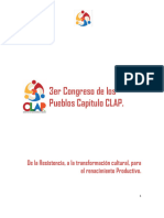 3er Congreso de Los Pueblos Capitulo CLAP