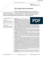 Journal of Clinical Nursing - 2021 - Arsenault Knudsen - The Realities of Practice Change Nurses Perceptions