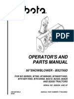 BX2750D Owners Manual