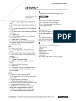 Interchange5thEd Level1 Unit02 Listening Worksheet