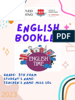 Booklet 5th Form English