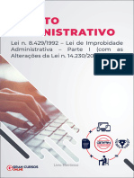 Lei de Improbidade Administrativa – Parte I