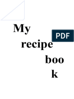 My recipe book 