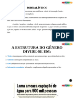 Gênero Jornalístico