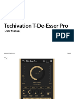 T-De-Esser Pro Manual