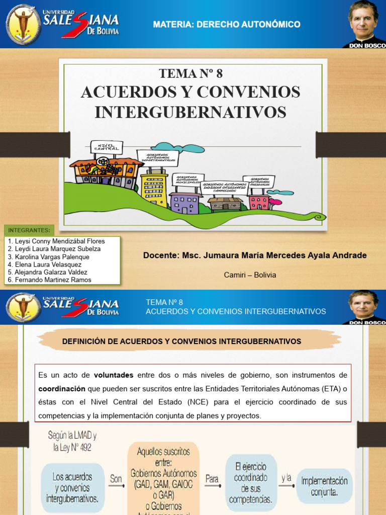 Acuerdos y Convenios Intergubernativos | PDF | Gobierno