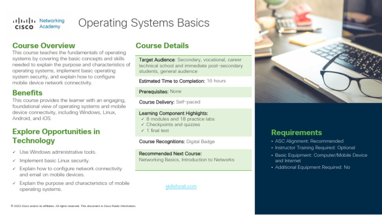 Operating Systems Basics 1.0 Overview Aug 2023 | PDF | Operating System ...