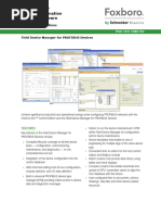 Foxboro Evo™ Process Automation System Hardware: Product Specifications