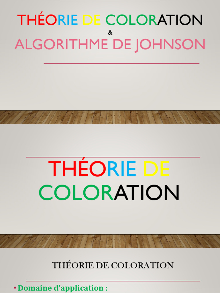 Théorie et Algorithme de Johnson | PDF | Informatique théorique ...