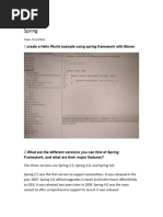 Spring Assignment Java