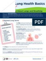 Lung Health Basics Fact Sheet