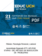 Psicología Personal y Laboral - Metodo de Resolución de Problemas