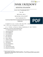 Decyzja NR 6 Ministra Finansów Z 18102022 W Sprawie Powołania Państwowej Komisji Egzaminacyjnej Do Spraw Doradztwa Podatkowego