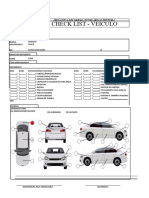 CHECK LIST Entrega de Veiculo