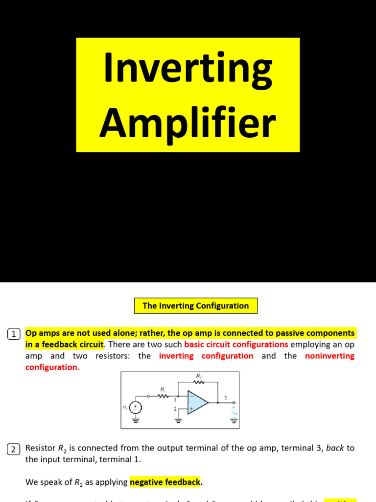 Operational Amplifiers - Aula 2 | PDF | Operational Amplifier | Amplifier