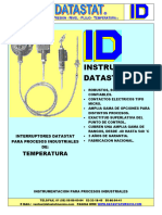 Catalogo de Interruptores de Temperatura 2019