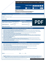 Project Cover Sheet MR P 302