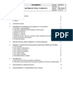 Sistema de Rse Etica Conducta